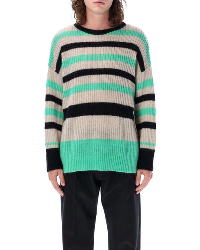 Undercover Stripes Knit - Green