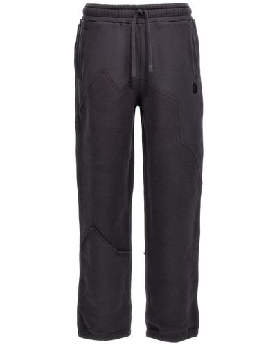 Objects IV Life 'thought Bubble Panelled' sweatpants - Blue