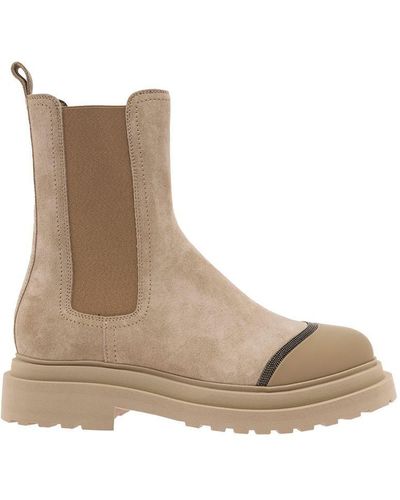 Brunello Cucinelli Ankle boots for Women | Online Sale up to 50% off | Lyst