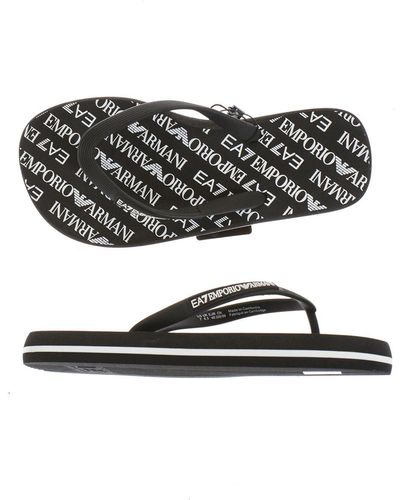 EA7 Emporio Armani Ea7 Shoes Sandal - Black