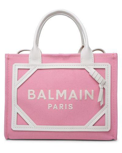 Balmain 'b-army' Tela Tote Bag - Pink