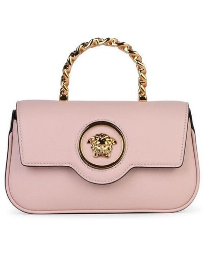 Versace 'La Medusa' Leather Mini Bag - Pink