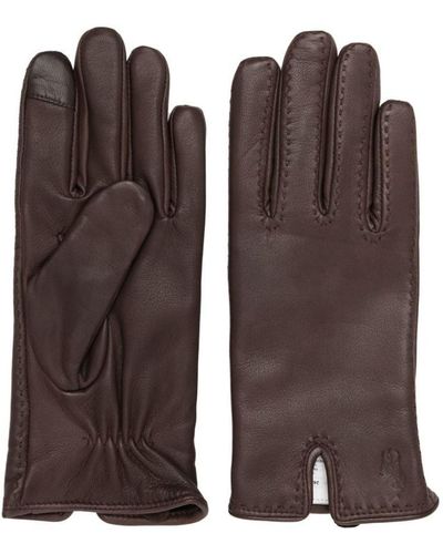 Polo Ralph Lauren Leather Gloves - Brown