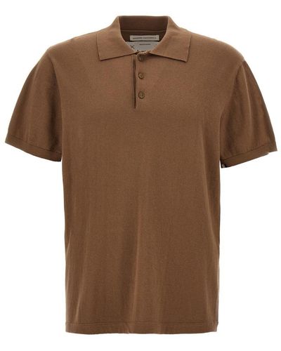 Extreme Cashmere 'N°352 Avenue' Polo Shirt - Brown
