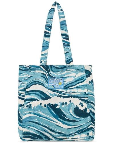 Maison Kitsuné Handbags - Blue