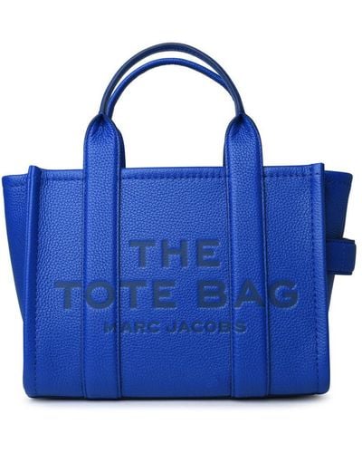Marc Jacobs 'tote' Cobalt Leather Bag - Blue