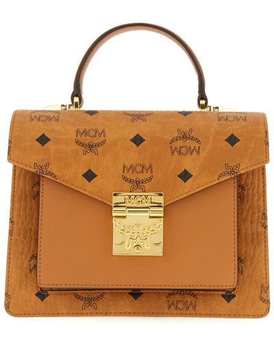 MCM Handbags. - Brown