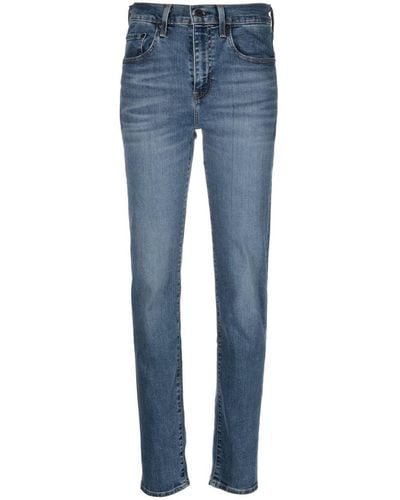 Levi's 724 High-rise Slim-fit Jeans - Blue