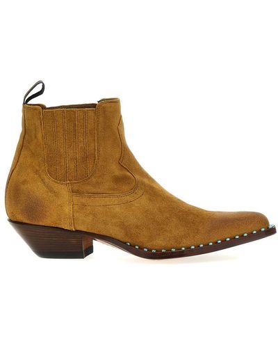 Sonora Boots 'hidalgo Mini' Ankle Boots - Brown