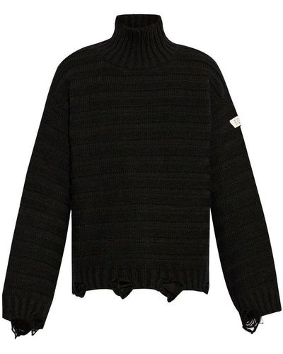 MM6 by Maison Martin Margiela Jumpers - Black