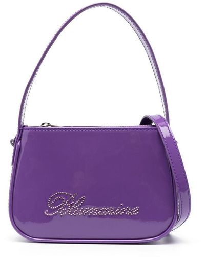 Blumarine Borsa Vernice Bags - Purple