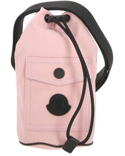 Moncler Mini Bucket Bag - Pink
