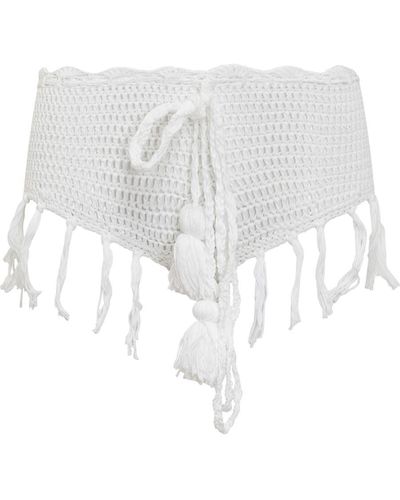 Matimì Matimi' Knitted Shorts - White