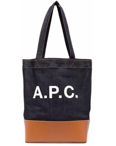 A.P.C. Bags - Blue