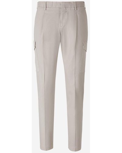 PT01 Cotton Cargo Pants - Gray