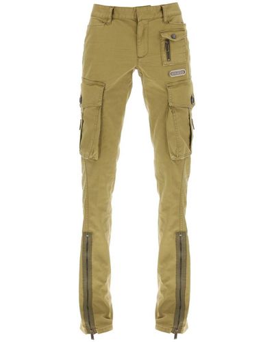 DSquared² 'flare Sexy Cargo' Pants - Brown