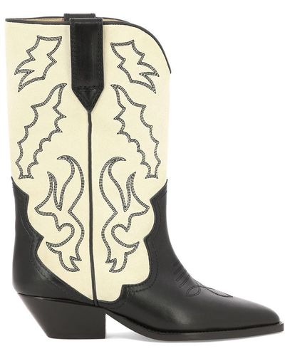 Isabel Marant "duerto" Cowboy Boots - Black