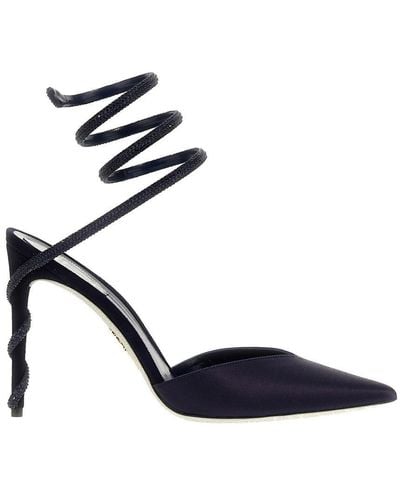 Rene Caovilla Margot Court Shoes - Black