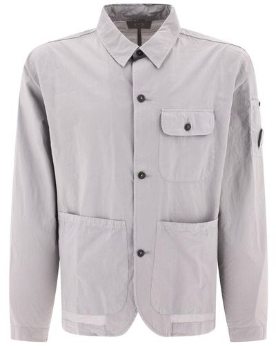 C.P. Company Shirt With Pockets - Grey