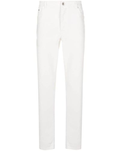 Brunello Cucinelli Denim Jeans - White