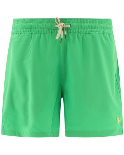 Polo Ralph Lauren "Pony" Swim Shorts - Green