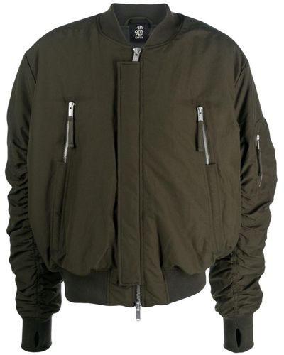 Thom Krom Bomber Jacket Clothing - Green