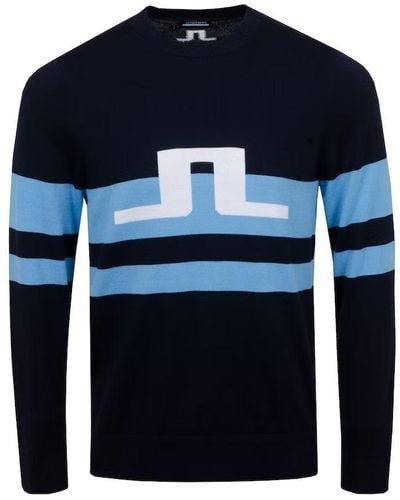 J.Lindeberg J. Lindeberg Ryan Golf Sweater - Blue