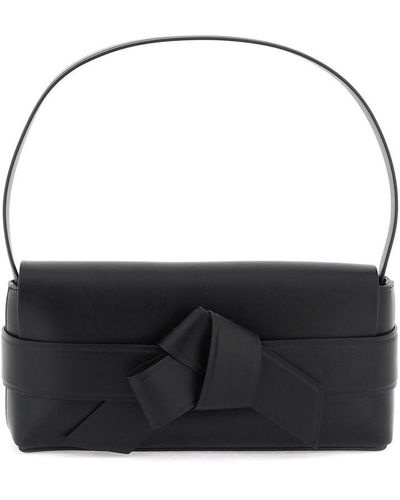 Acne Studios Musubi Shoulder Bag With Adjustable - Black