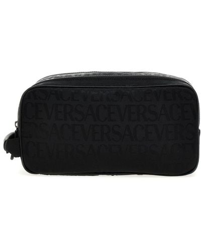 Versace Wash Bag - Black