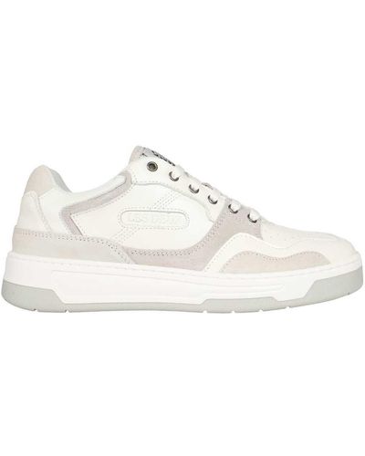 Les Deux Will Leather Low-top Trainers - White