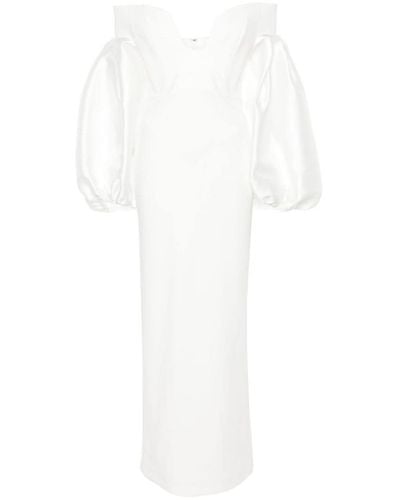 Solace London The Mora Maxi Dress - White