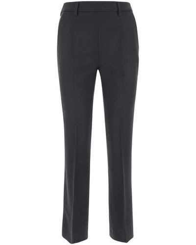 Prada Gabardine Trousers - Blue