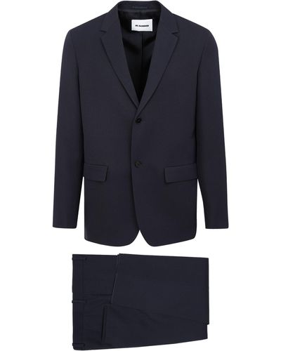 Jil Sander Essential Suit - Blue