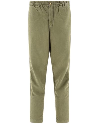 Polo Ralph Lauren Pants With Drawstring - Green