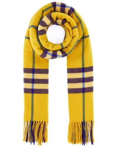 Burberry Scarves And Foulards - Yellow