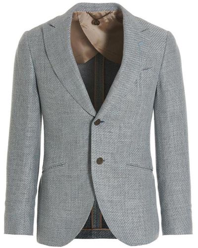 Maurizio Miri 'keanu' Blazer Jacket - Grey