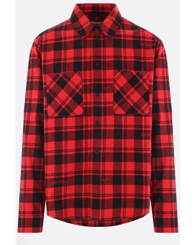 Off-White c/o Virgil Abloh Off Shirts - Red