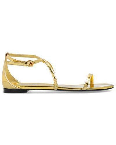 Alexander McQueen Armadillo Sandals - Yellow