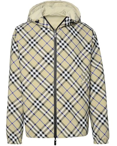 Burberry Reversible Polyester Jacket - Grey