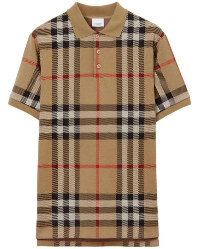 Burberry Polo Shirt - Brown