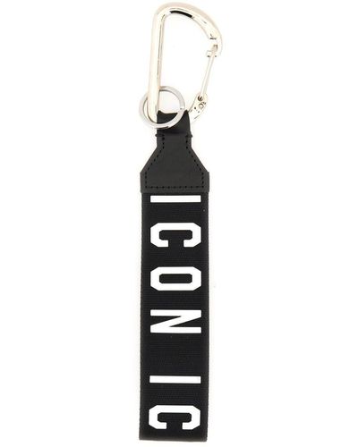 DSquared² Keychain With Logo - White