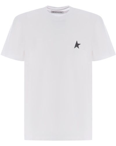 Golden Goose T-Shirt "Star" - White