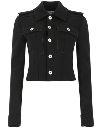 Bottega Veneta Jackets And Vests - Black