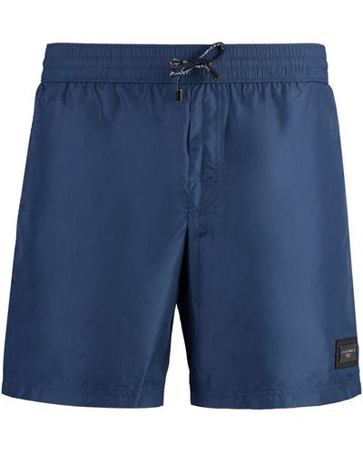 Dolce & Gabbana Nylon Swim Shorts - Blue
