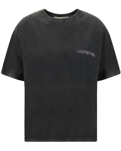 Alessandra Rich T-shirts - Black