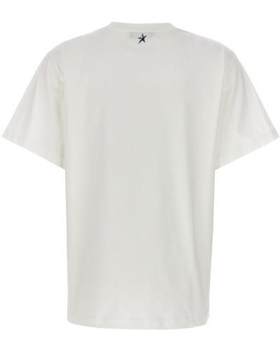 Mugler Rubberized Logo T-Shirt - White