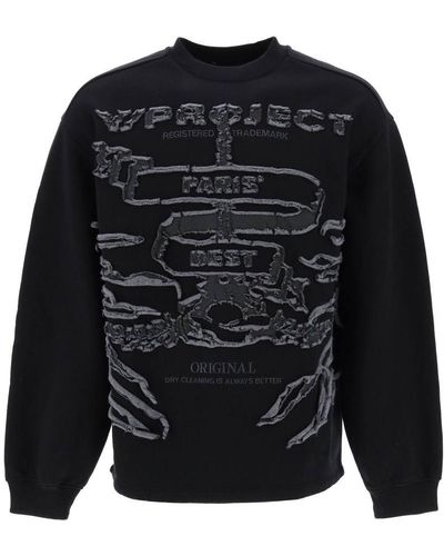 Y. Project Paris' Best Sweatshirt - Black