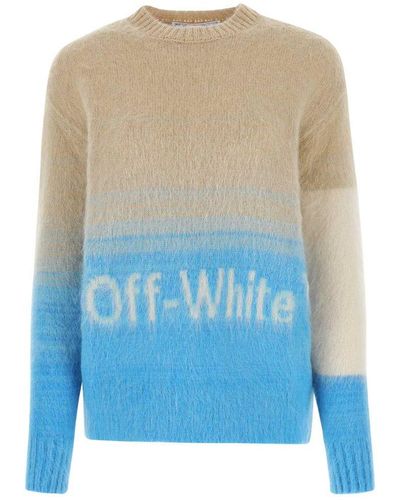 Off-White c/o Virgil Abloh Off Knitwear - Blue
