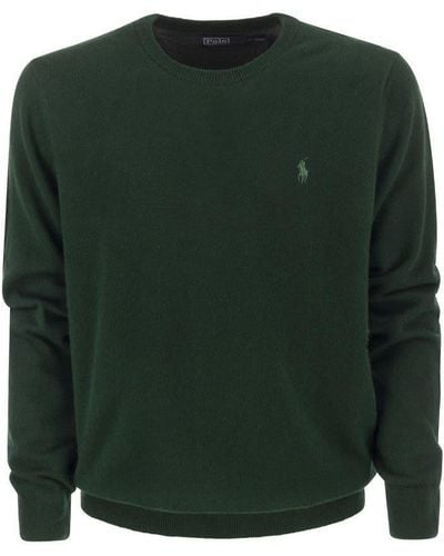 Polo Ralph Lauren Crew-neck Wool Sweater - Green