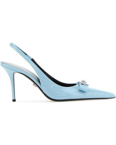 Versace Heeled Shoes - Blue